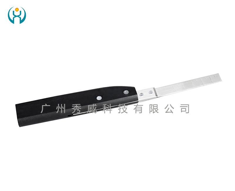 塑料手柄不锈钢窄刀夹取材刀柄