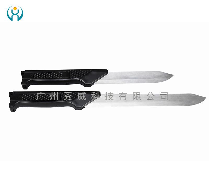 Replaceable steel knife draw handle